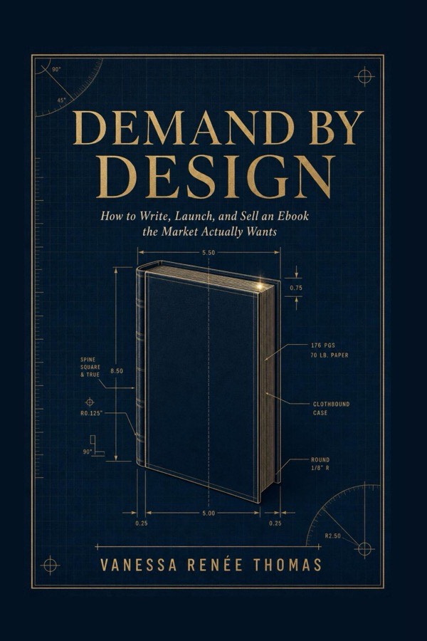 Demand by Design book cover by Vanessa Renée Thomas